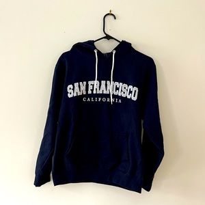 San Francisco Navy Blue Hoodie